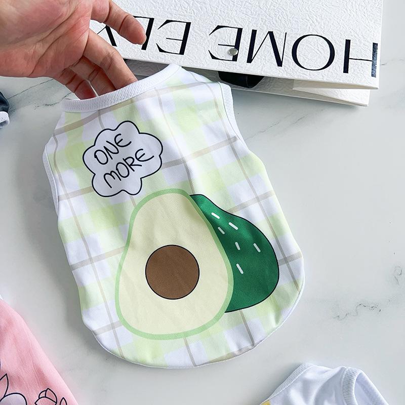 Summer Pet Dog Vest Lightweight Breathable Mesh Soft Fabric Adjustable Straps Easy to Wear Durable Design for Small Medium Large Dogs
