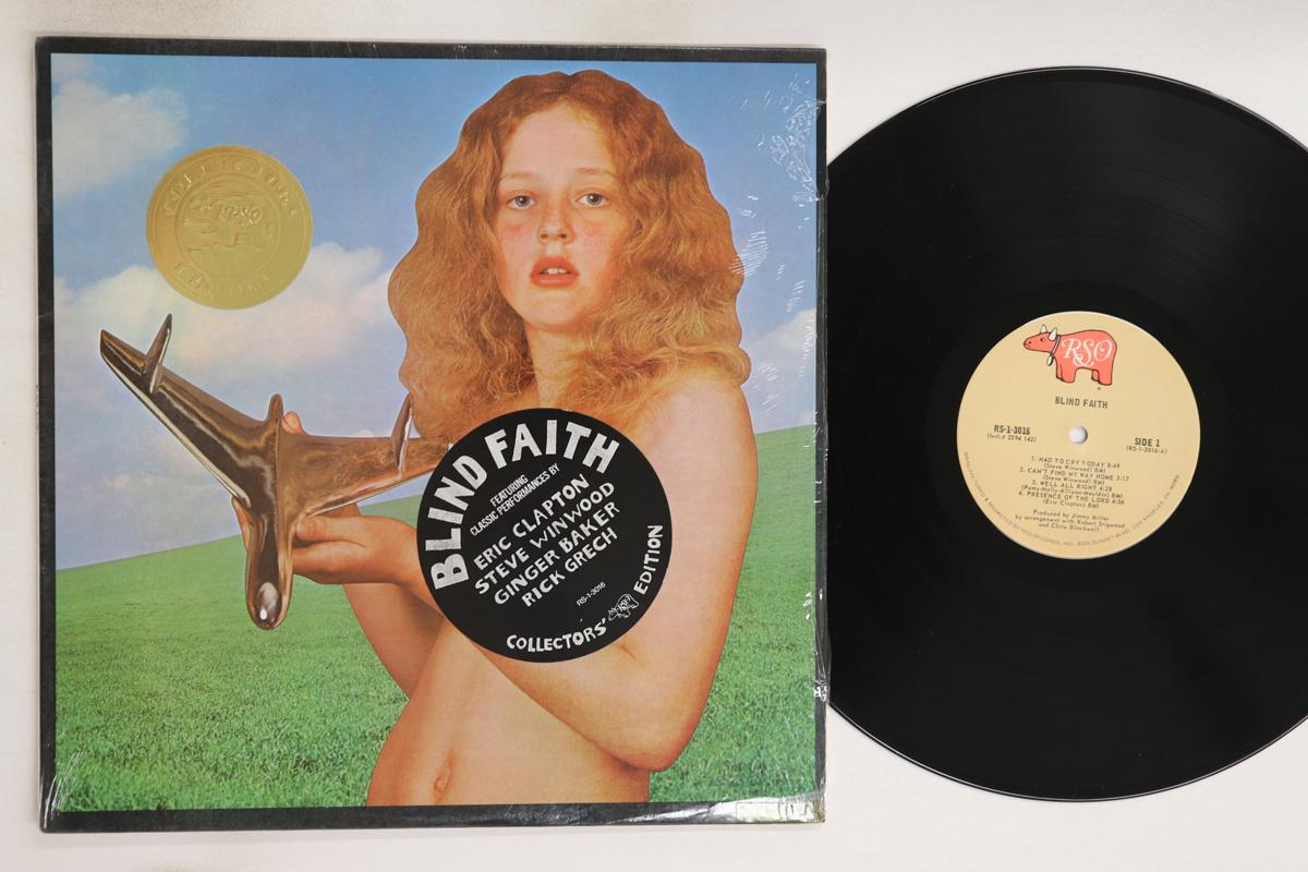 

LP Record BLIND FAITH - Blind Faith RS13016 RSO 1977 US Rock Used