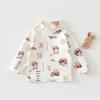 Spring & Autumn Baby Lapel Top: Versatile Base Layer for Boys & Girls