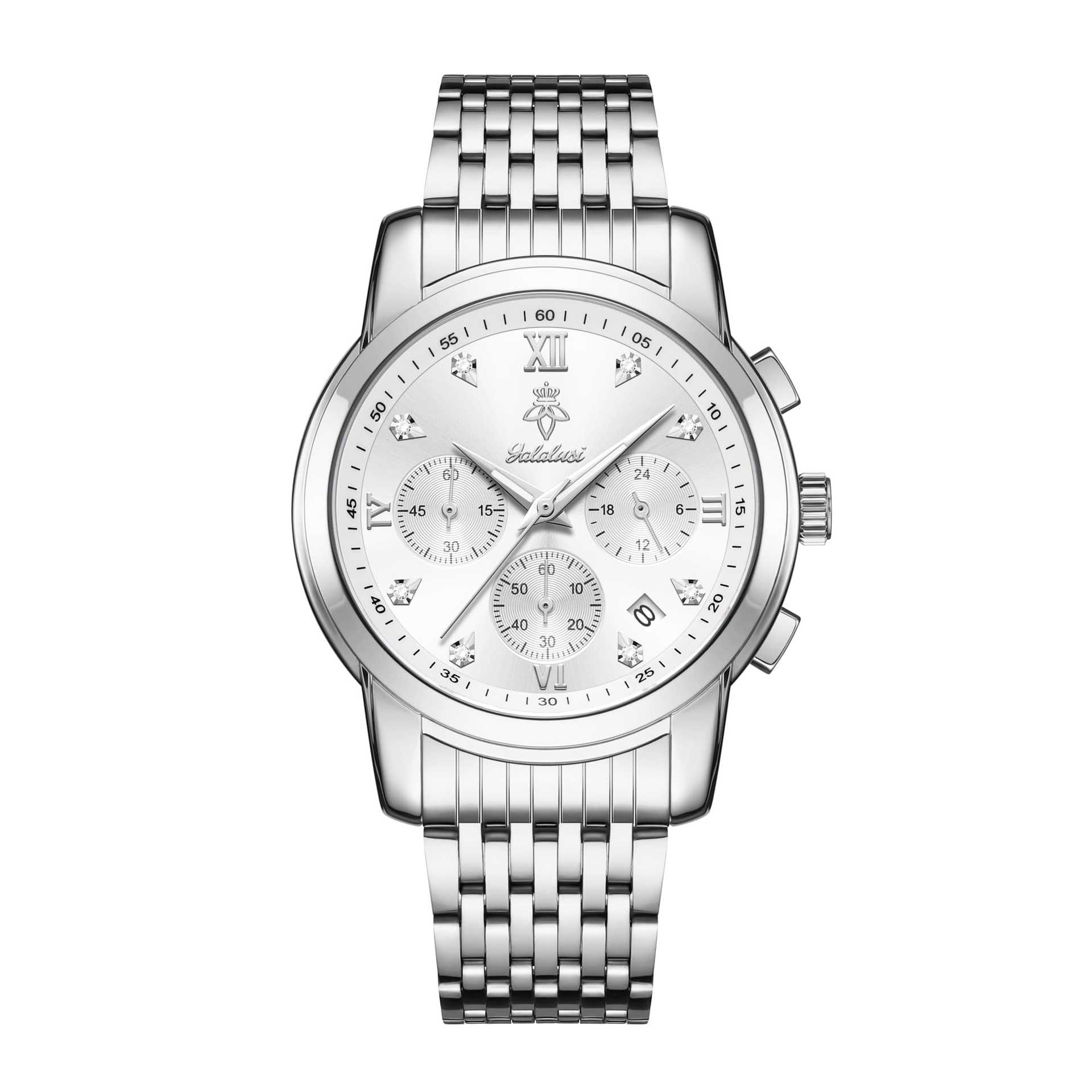 

High-End Six-Pin Men S Watch Quartz Watch Men S Watch Drill Ring Watch