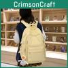 Zaino scolastico in nylon carino e resistente per ragazze di 5a-6a elementare con spallacci ammortizzati ad aria