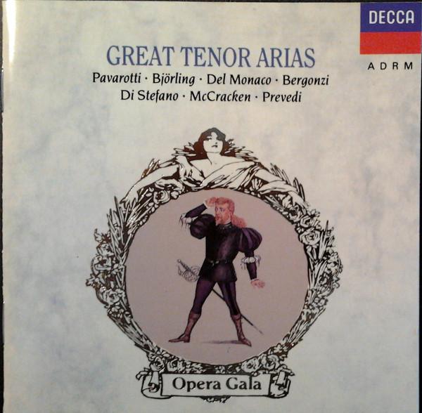 

CD VARIOUS Great Tenor Arias 4218692 Decca 1990 Europe Classical Used
