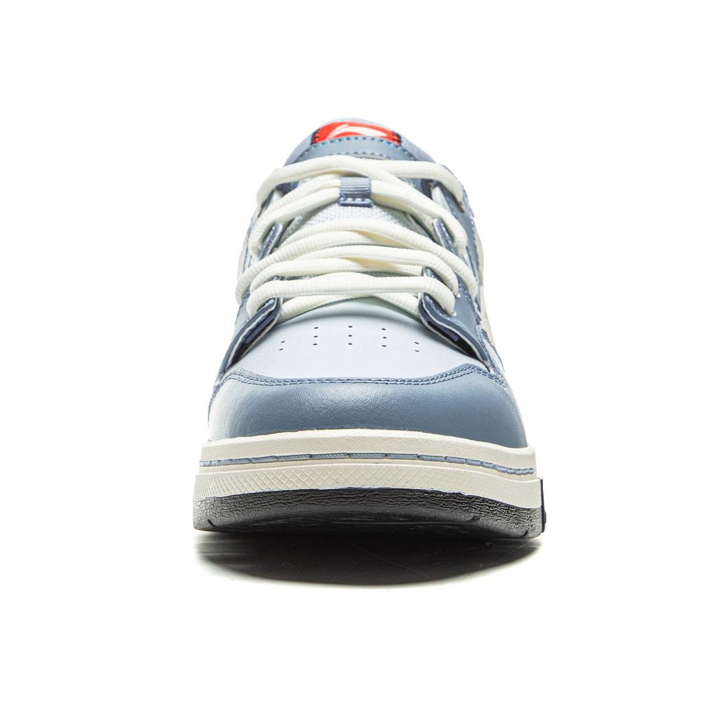 Li Ning Wave Pro Synthetic Leather Cushioning, Wear Resistant Low Top Skateboard Shoes Unisex AEPV067-3