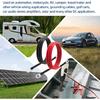8 AWG Battery Cable 8 Gauge Power Inverter Cables with 5/16 Inch Lugs Both Ends for Solar Boat Marine RV Car 2 Pack (3FT)
