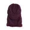 Knitted Scarf Hat Knit Earflap Hat Fleece Lining One Piece Design Breathable Soft and Comfortable for Women for Christmas Gift