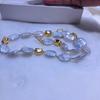 Meier Infashion popular retro necklace popular female large baroque necklace