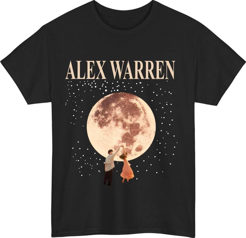 Alex Warren T-Shirt - Dancing Couple Matching Gift Love Tee Moon Lover Shirt S