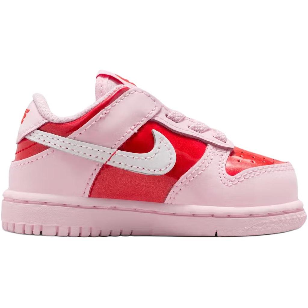 Nike Dunk Low TD Pink Valentiness Day 2026 Baby Sneakers Pink-Foam Light-Crimson Summit-White IQ5378-663