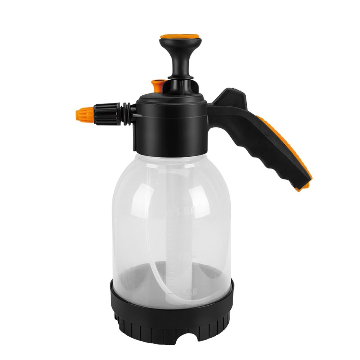 

Multifunctional 2L Handheld Spray Bottle with Adjustable Pressure Foam Nozzle for Car Wash Garden Home Watering Cleaning Tool