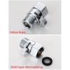 Easy To Use Brass Shower Head Water Saver Efficient & Durable Shower Head Shut-Off Valves Brass Shut-Off Valves Durable