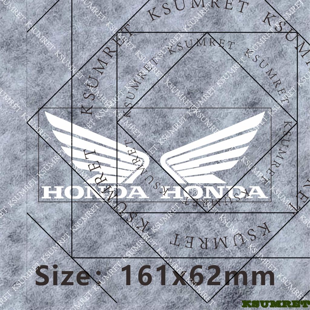 AAAKQ1 For Honda Wing Sticker Motorcycle Stickers Moto Helmet Modification Accessories Sponsor Stickers