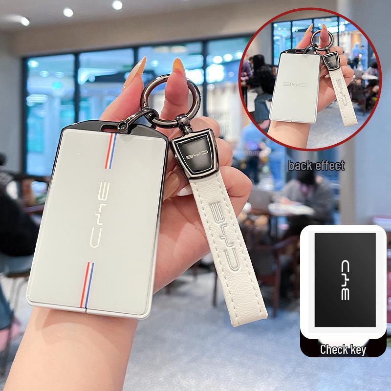 Compatible NFC Key Case for BYD Models: Seagull, Dolphin, Song Plus/Pro, Qin, Seal, D, and Han.