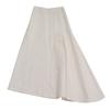 Jil Sander Linen Midi Flare Skirt for Women, White, Size 30, 2022, J01MA0006 Skirt 30 whiteUsed