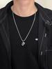 Trendy hip-hop personlig halskjede i titan stål retro kamera halskjede for menn