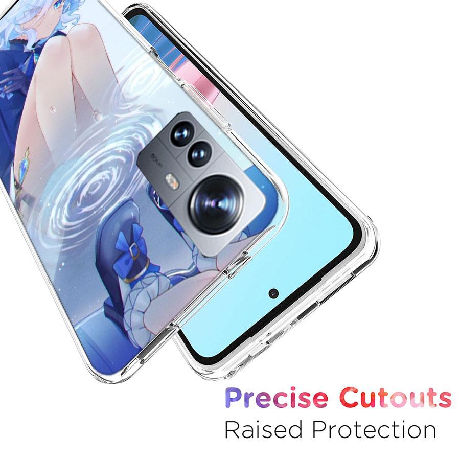 Cute Furina Genshin Impact Phone Case For Redmi Note 15 Pro 5G 14 13 12 Pro Plus 11 11T 11E 11S 10 Pro 10S 9 9S Cover Cell Clear