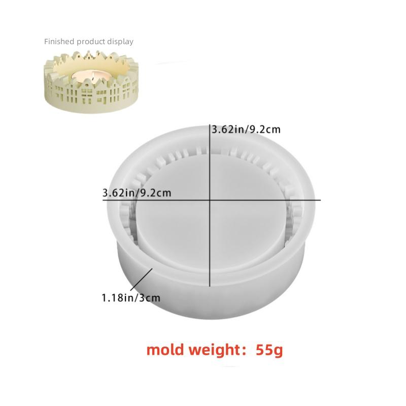 

Кольцо Пустой Дом Пепельница Силиконовая Форма Креативная Ювелирная Конфета Коробка для Хранения Бетон Гипс Смола Формы Домашние Настольные Украшения