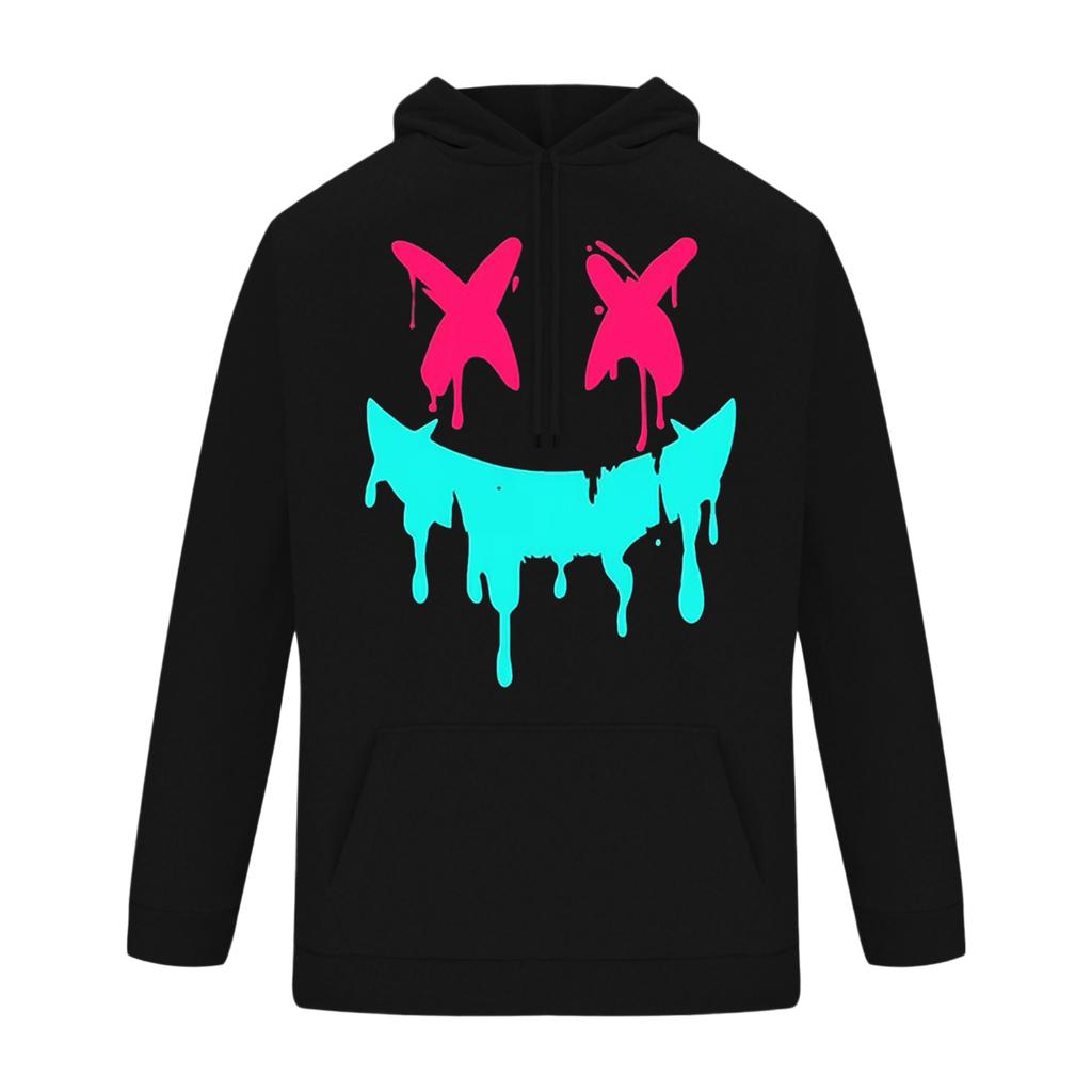 Men's Casual Hoodie Fashion Sweatshirt With Hood Leisure Tops Teenager Streetwear Fashion Long Sleeve Shirt Warm