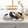 Elegant Wide Headband Leaves Hair Accessories Elastic Head Wrap for Women Fashion Accessories