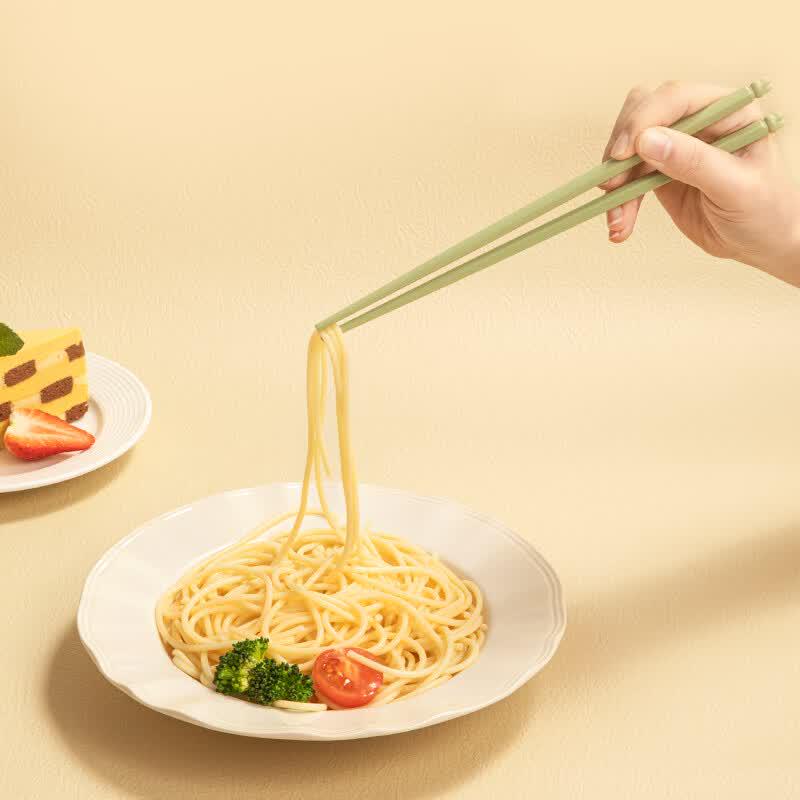 Kobach Lucky Rabbit Five-Color Alloy Chopsticks (5 Pairs)