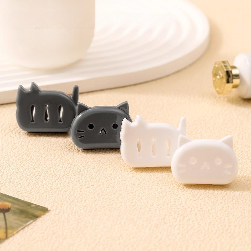 Husa Portabilă pentru Cap de Periuță de Dinți în Formă de Pisică, Capac Protector Antistropi, Clip Portabil din Plastic pentru Uz Casnic, Călătorii, Accesoriu Baie