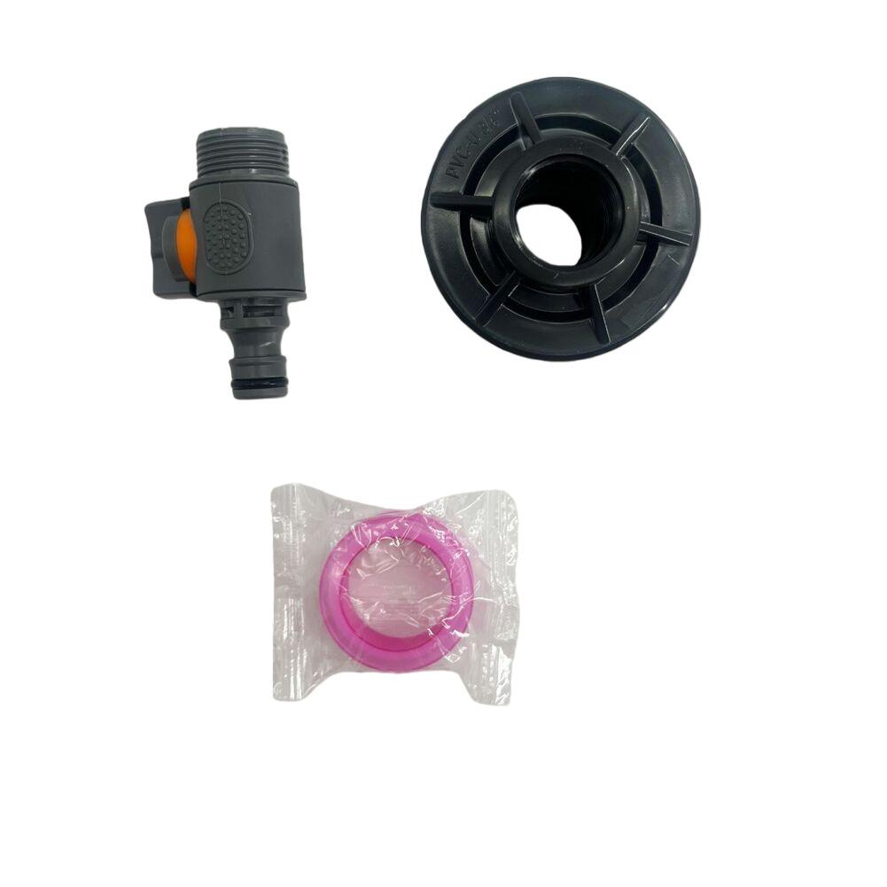 Rubber-coated Nipple Stop PVC Tank Connector Leak-proof Pink Tape