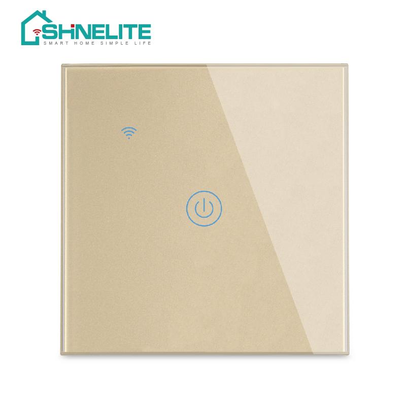 WIFI 8 Gang Smart Home Switch Wall Light Switches Work with Google Home, Alexa and Tuya App "smart Life"