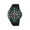 [Casio] Watch Casio Collection [Domestic Genuine Product] MRW-230HJ-1E3JF Men's Black/Green Bezel