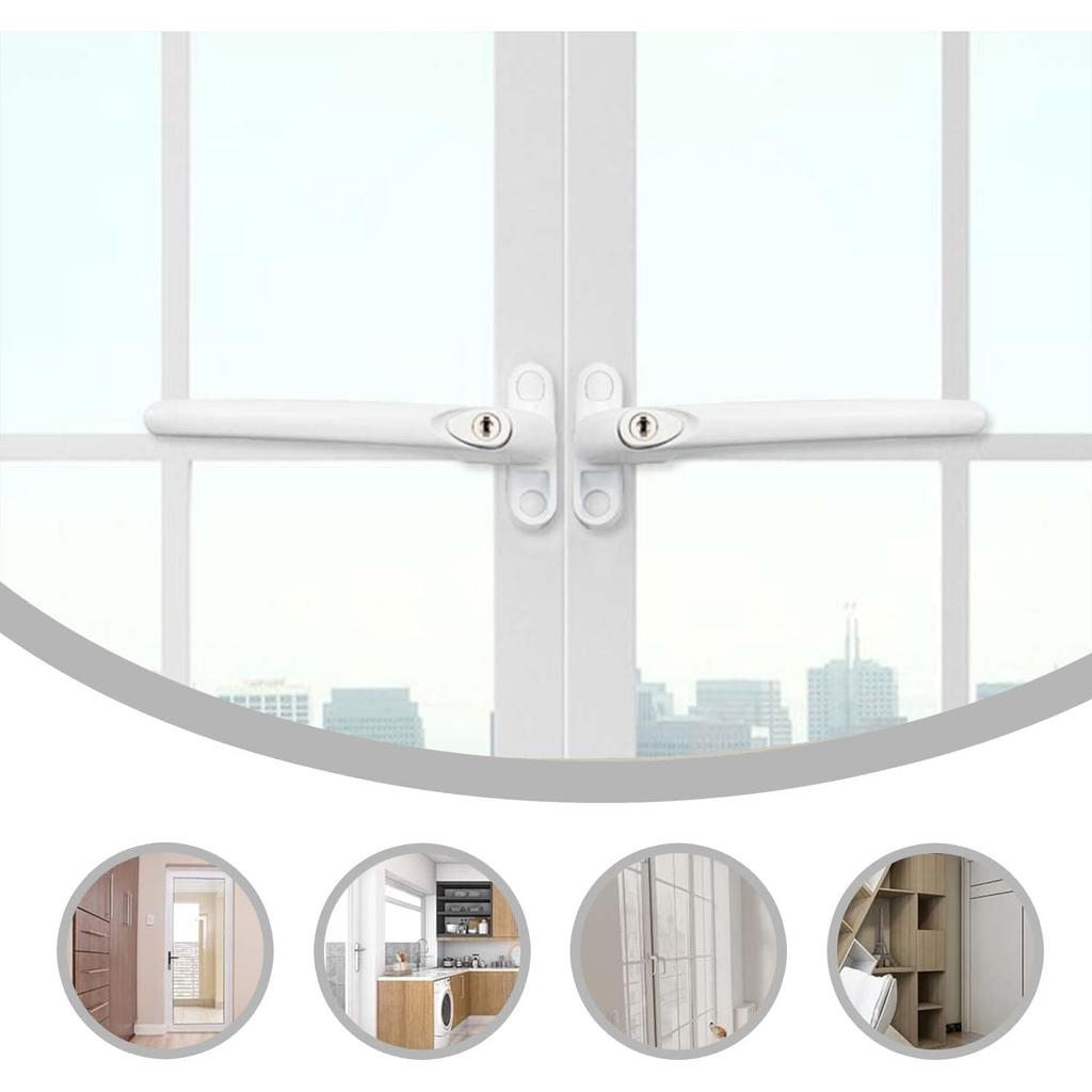 Fizzix Universal uPVC Window Handle Multi-Spindle – Durable Replacement Window Handle for uPVC Windows, Easy Installation