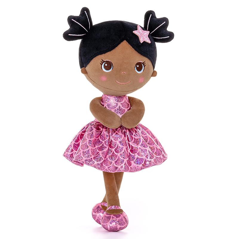 Plush Toys Girl Gifts for Kids Soft Toys Girl‘s Birthday Gift Cute New Fashion Girl Tina Fish Scale Series 30 Cm