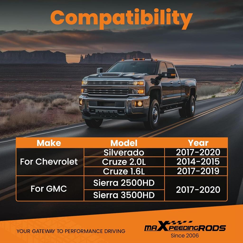 maXpeedingrods 134001 Fuel Filter Housing Cap for Duramax 6.6L L5P 2017-2020, for GMC Chevy Silverado Sierra 2500HD 3500HD, for 2014-2019 Cruze 2.0L