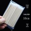 Pink Double-Ended Embroidery Cotton Swabs: Multi-Functional Eyeliner and Nail Art Cleaning Tool (7cm)