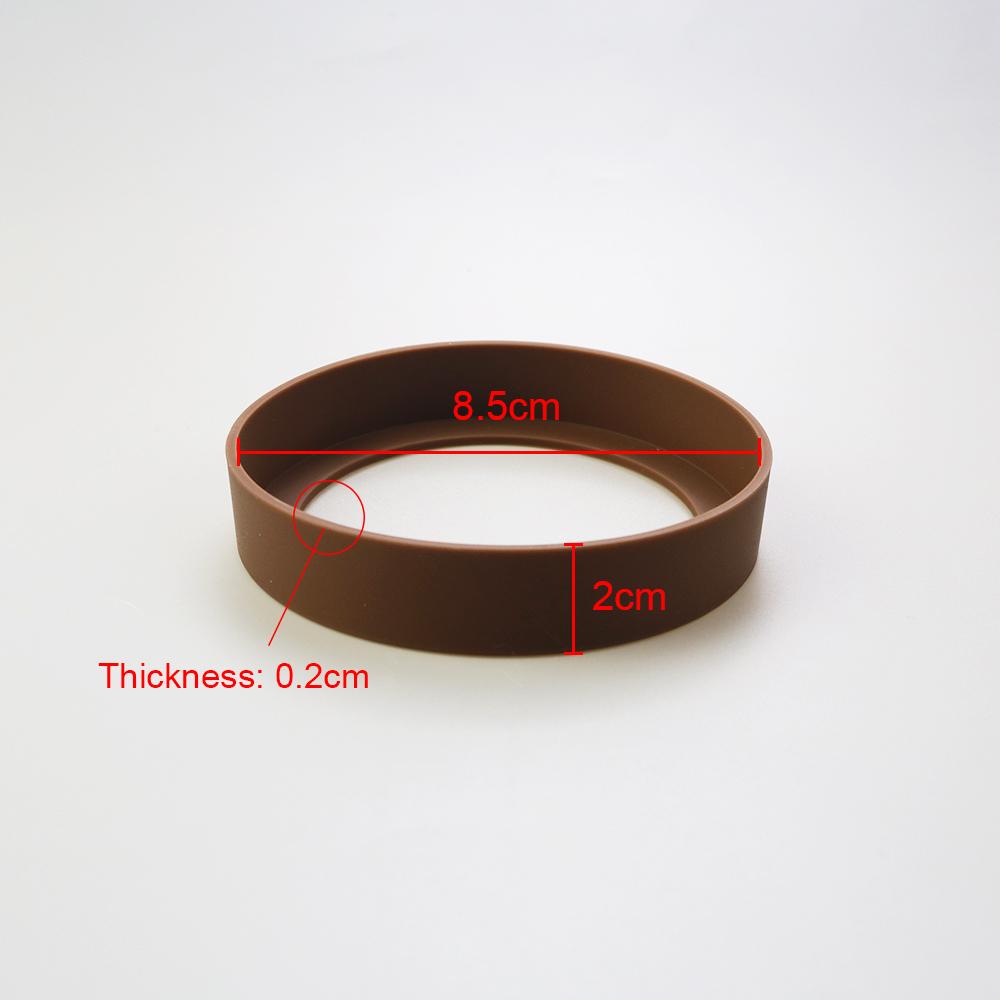 28 Colors 8.5CM Silicone Cup Bottom Protective Cover Cup Holder Cup Bottom Cover 85MM Thermos Cup Base Protective Case