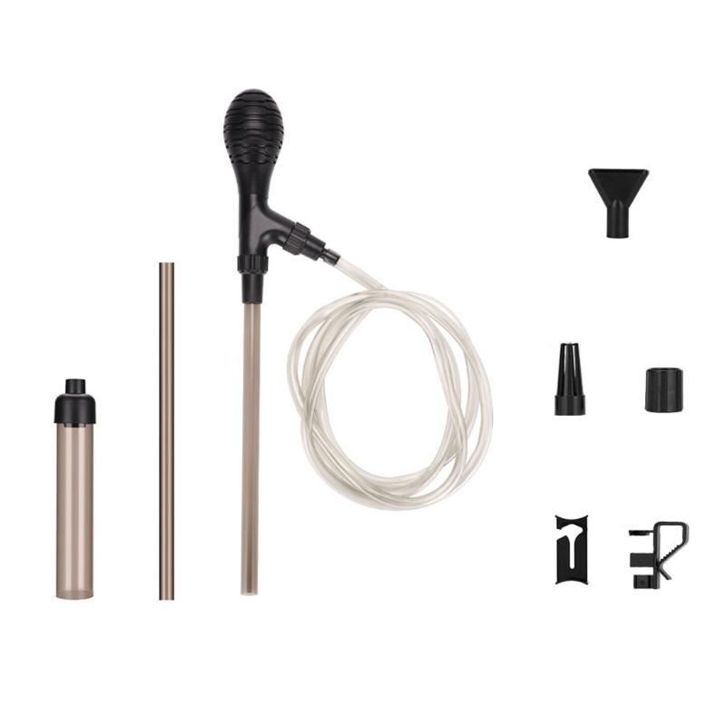 Aquariums Siphons Fish Tanks Siphons Vacuum Clean Pump Semi Automatic Water Change Changer Gravels Water Filter Supplies