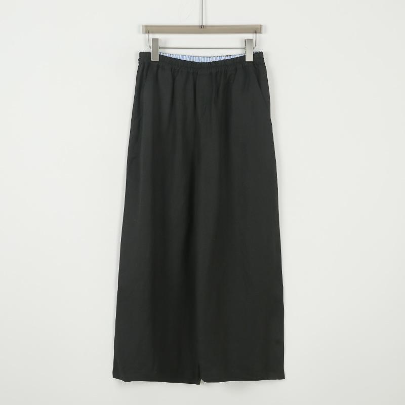 Johnature Women Casual Wide Leg Pants Spring Trousers Solid Color Loose Female Long Pants