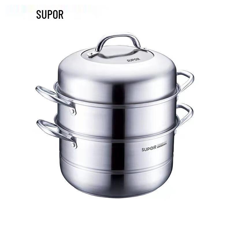 SUPOR 304 Stainless Steel Multi-Layer Steamer