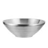 Qiwei 304 Stainless Steel Large Soup Noodle Bowl