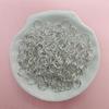 200-500 piezas/bolsa Para Hallazgos DIY Accesorios de Joyería Hechos a Mano 5/6/8/10mm Alta Calidad Dobles Anillas Abiertas Conectores Divididos