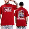 SAjA BoysK Pop Demon Hunters Officially Authorizes Netflix Animated Movie 2026 Summer Men Women Luxury Cotton Oversized Tshirt