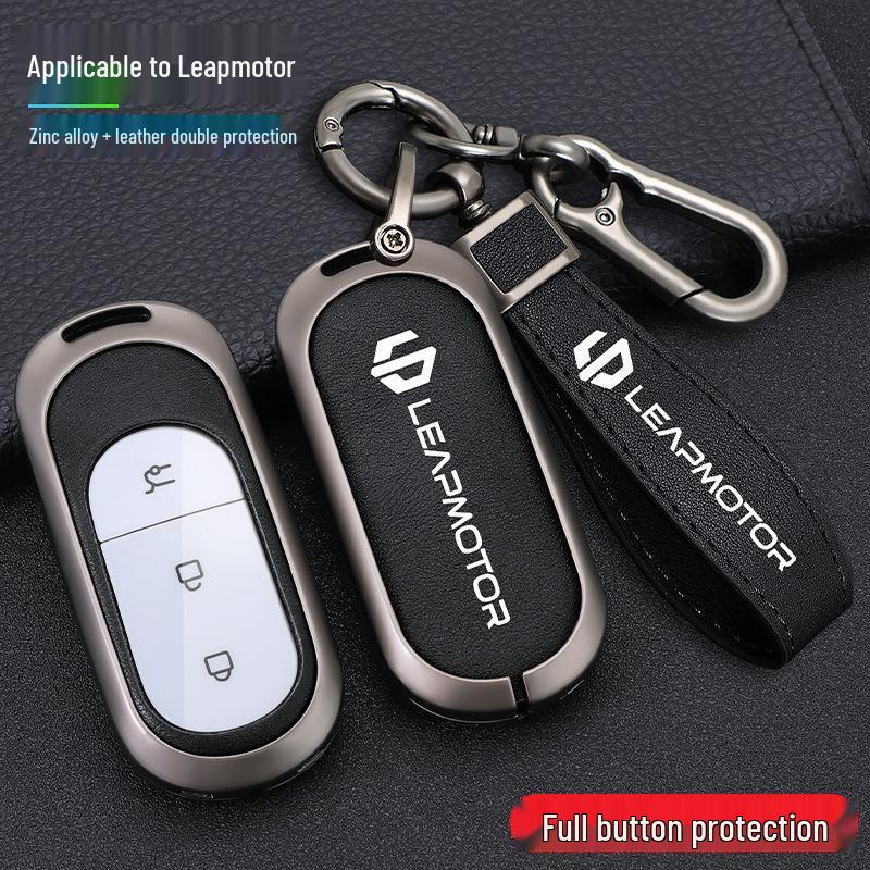 Portachiavi Leapmotor 2026: Guscio Full Wrap per Modelli T03, C11, S01, C01 - Design Elegante per Uomini e Donne