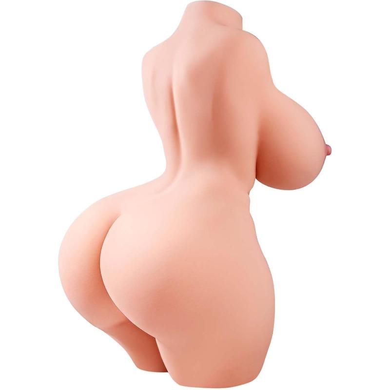 Bambola Sessuale Giocattolo Sessuale da Uomo - Petto Grande e Sedere Morbido Giocattolo per Adulti con Vita Fianchi 2:1, Texture Realistica, Masturbatore Maschile
