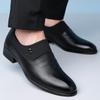 Luxury Men Leather Shoes Black White Horsebit Loafers Slip on Formal Men Dress Shoes Wedding Office Casual Shoes For Men