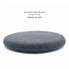 MUJI-Style Tatami Round Memory Foam Seat Cushion - Breathable, Solid Color, Tie-On for Office Chair