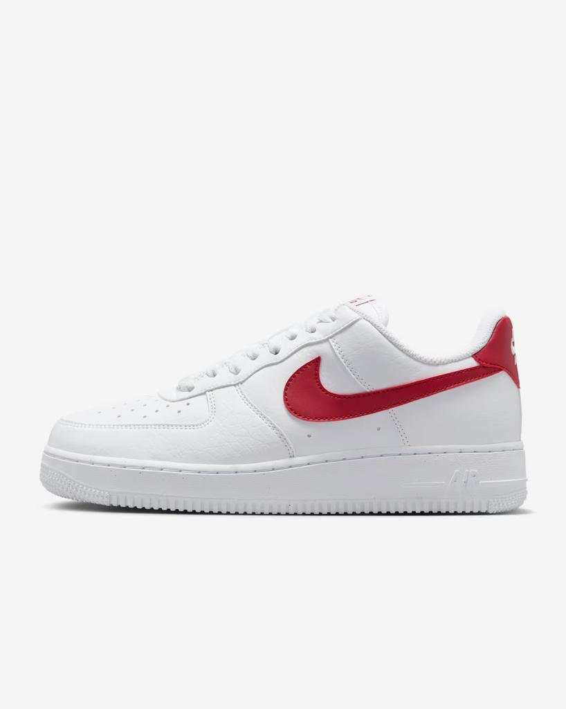 DC9486-117 Nike Air Force 1 '07 Next Nature White Team Crimson (Women's)