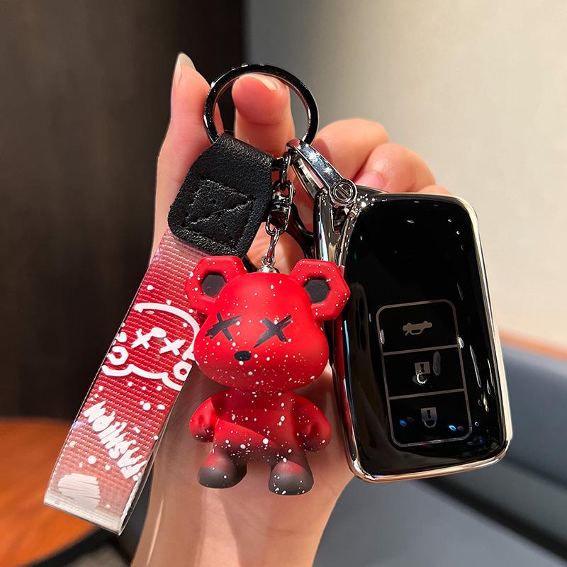 Lexus Key Case for UX260H, ES200, RX, NX, LX - Women's Car Key Bag Shell & Buckle