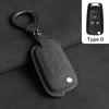 Suede Car Key Case Cover Shell Fob For Buick Encore Envision Gl6 Gl8 Excelle Regal For Chevrolet Cruze Epica Lova Camaro Impala