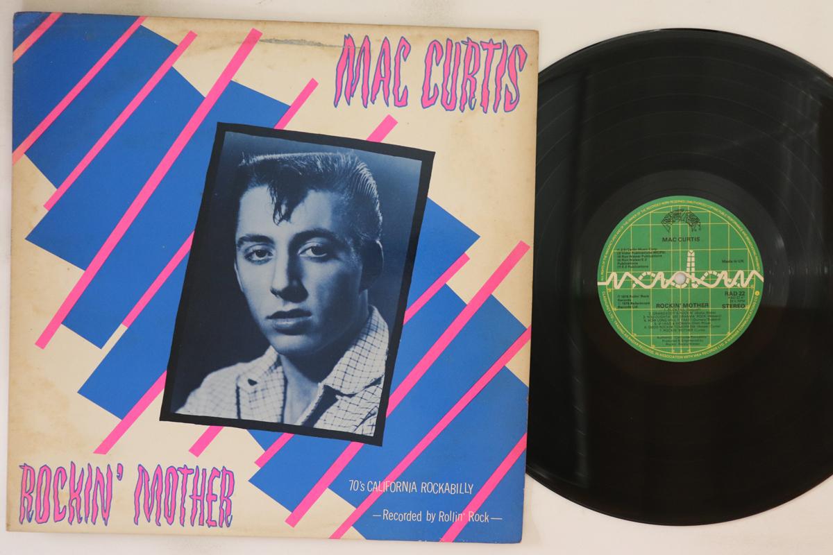 

LP Record MAC CURTIS Rockin Mother RAD22 RADAR 1979 UK Rock Used