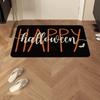 Halloween Print Carpet Cute Ghost Skull Non-slip Welcome Entrance Carpet Kitchen Bedroom Living Room Carpet Decoration
