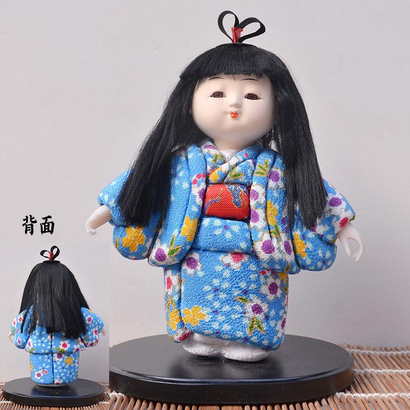 Retro Japanese geisha Doll Action figures Kimono Statue Figurines Ornaments for Home Room Hotel Desk Cabinets Decor Crafts Gift