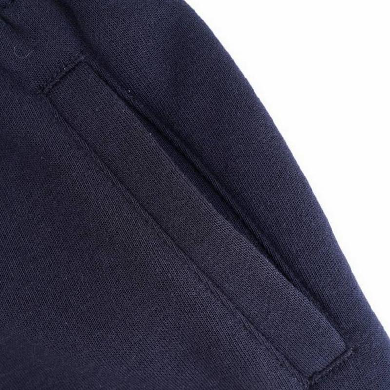 Children Aged 3 7 Years Old Nike Knitted Sweatpants Fleece Lined Comfortable Lightweight Casual Navy Blue FV3301-011