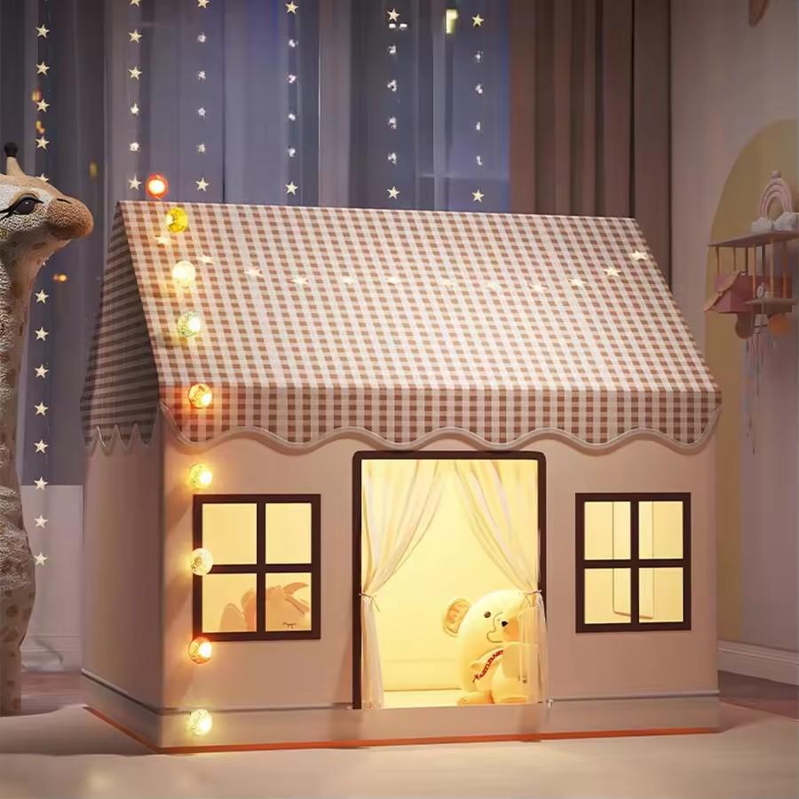INS Style Kids Play Tent - Indoor Princess Castle & Dream House Toy for Boys & Girls | Portable Baby Game Room | Cute Gift Idea